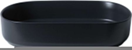 Раковина керамическая Allen Brau Fantasy 4.11022.31 60х40 накладная цвет черный без отверстий под смеситель