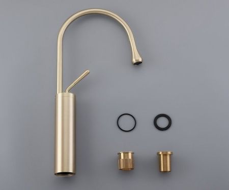 Смеситель для раковины Bronze de Luxe SCANDI 9015BR на столешницу бронза