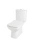 Унитаз напольный с бачком Creo Сeramique TOURS COMBO-TO1003 белый с сиденьем с микролифт душевой смыв