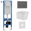 Комплект унитаз с инталляцией и клавишей смыва Iberica Blanca TOLEDO ALTO IB.001M.TLA.231.218