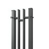 Полотенцесушитель электрический Point Фрея PN20722GB 15х120 серый