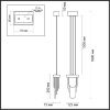 Светильник подвесной Odeon Light Foros (Форос) 5438/12L