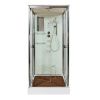 Душевая кабина AvaCan V8015 80х80 квадратная с крышей ориентация универсальная