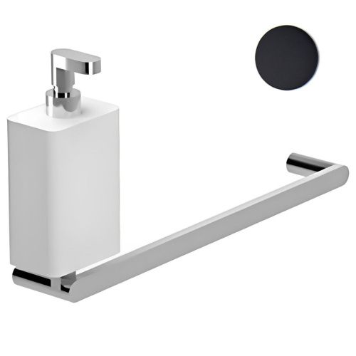 Полотенцедержатель с дозатором жидкого мыла Webert Living LV501501560 - фото 2
