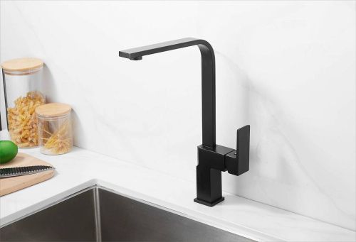 Смеситель для кухни Belz B613 B70613-7 на столешницу черный - фото 3