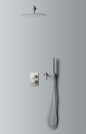 Душевая система Allen Brau Priority 5.31014-BN встраиваемая в стену цвет никель с термостатом