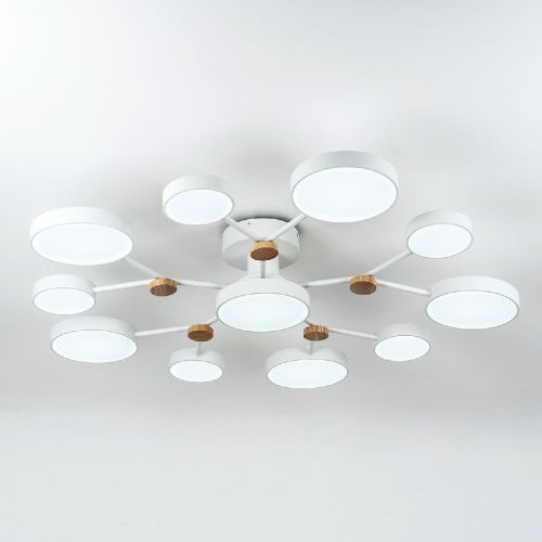 Люстра потолочная LED4U L3201-960 WT - фото 3