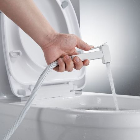 Гигиенический душ со смесителем Shevanik S127C белый