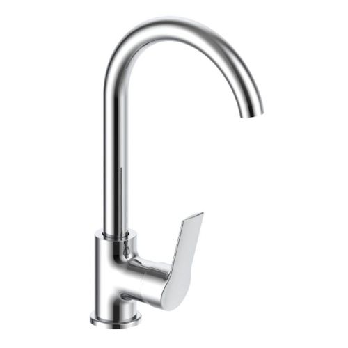 Смеситель для кухни Voda Rock RK519 на мойку хром - фото 2