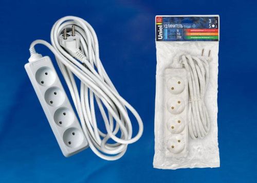 Удлинитель 3гн х 7м б/з Uniel Standard (Стандард) S-CD3-7 - фото 2