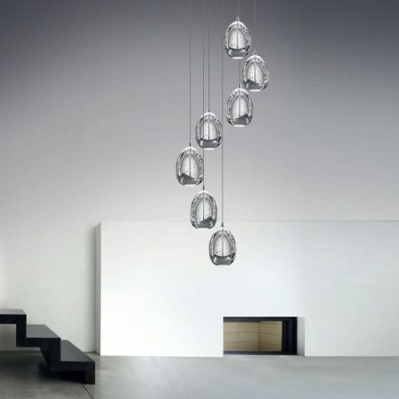 Люстра потолочная Delight Collection Terrene (Террене) MD13003023-7A chrome