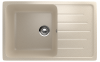 Кухонная мойка Ulgran Classic U-400-328 75х50 цвет бежевый