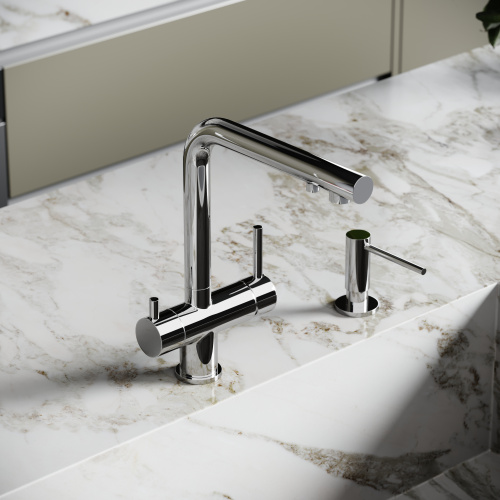 Смеситель для кухни Sancos Foster SC4014СH на мойку хром - фото 2