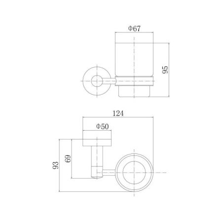 Стакан Fashun A51506