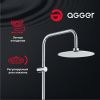Душевая стойка Agger Nice A2595000 настенная цвет хром