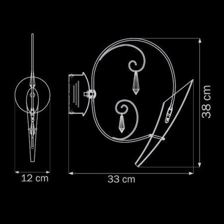 Бра Lightstar Scarabeo (Сцарабео) 755614