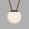 Трековый однофазный светильник Denkirs Belty orb (Белты орб) DK5551-BK