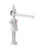 Смеситель для кухни Emmevi Pinocchio 1887/BC на мойку белый