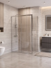 Душевой уголок BelBagno UNO-195 UNO-195-AH-1-120/70-C-Cr 120х70 стекло прозрачное профиль хром без поддона