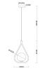 Светильник подвесной Arte Lamp MATISSE (МАТИССЕ) A7764SP-1BK