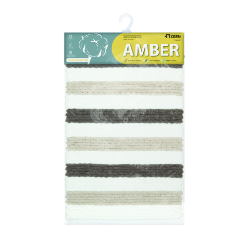 Коврик для ванной Fixsen Amber FX-8040Z - фото 4