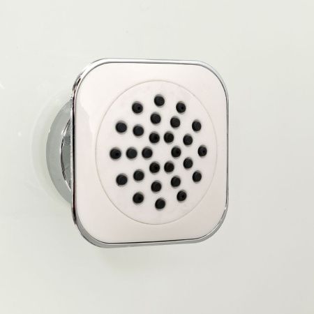 Душевая кабина AvaCan V1015 100х100 квадратная с крышей ориентация универсальная