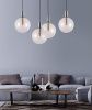 Светильник подвесной Lumina Deco Dorito (Дорито) LDP 1212-250 GY+CHR