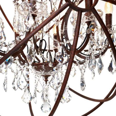 Люстра подвесная Loft It Foucaults Orb Crystal LOFT1897/8