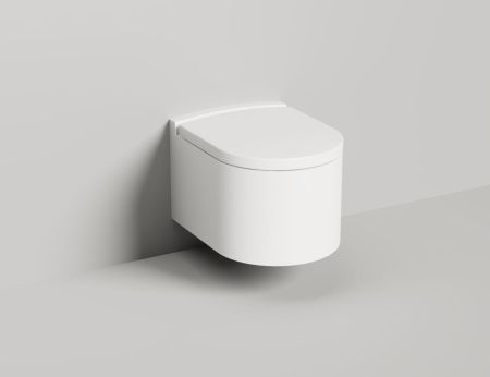 Унитаз подвесной Salini GEMELLI 240121KMF белый с сиденьем микролифт безободковый смыв торнадо