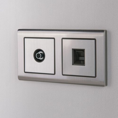 Розетка Ethernet RJ-45 Werkel Глянцевый никель 4690389158247 - фото 3