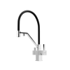 Смеситель для кухни Sancos Loro SC4007CH на мойку хром/черный
