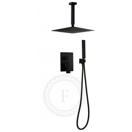 Душевая система Filarete FL1044BL встраиваемая в стену цвет черный