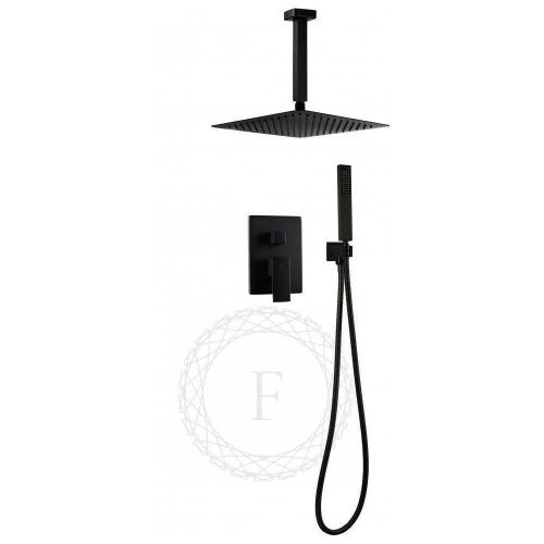 Душевая система Filarete FL1044BL встраиваемая в стену цвет черный - фото 2
