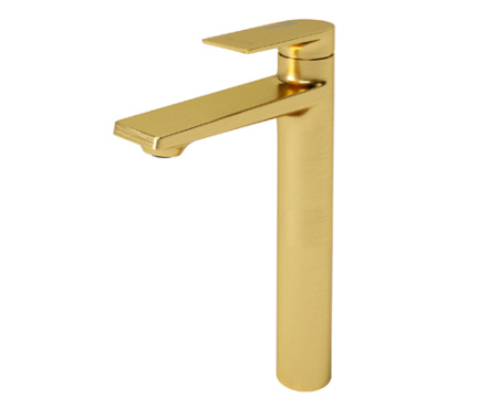 Смеситель WasserKRAFT Aisch 5500 5503H на раковину золото