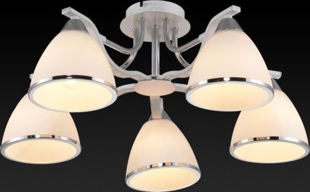 Люстра потолочная Toplight Sheena Ivory (Схеена Иворы) TL3670X-05RY