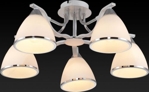 Люстра потолочная Toplight Sheena Ivory (Схеена Иворы) TL3670X-05RY - фото 3