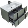 Тумба под раковину Allen Brau Reality 1.32005.CGM 80х50 подвесная цвет зеленый