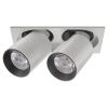 Спот AM Group Am334 AM334-2 WH+BK