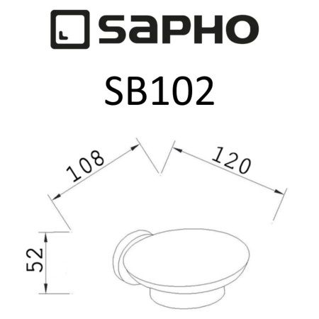 Мыльница Sapho SAMBA SB102