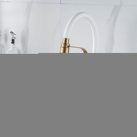 Смеситель для кухни Shevanik S943G-1 на мойку золото