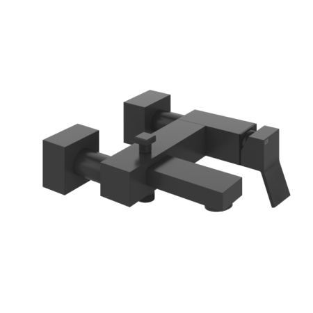 Смеситель Gessi Rettangolo K 53013/299 настенный черный матовый