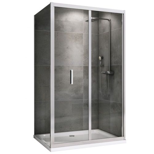 Душевой уголок Abber Sonnenstrand AG07120-S90 90х120 стекло прозрачное профиль хром глянцевый без поддона