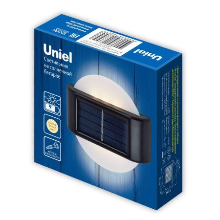 Светильник настенный на солнечной батарее Uniel USL-F-158/PM090 RONDO