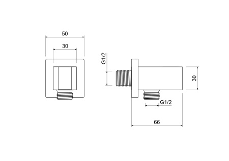 Шланговое подсоединение Aquatek AQ2463CR