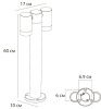 Ландшафтный светильник Arte Lamp MISTERO (МИСТЕРО) A3302PA-2BK