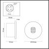 Подсветка для лестниц Odeon Light NATURE (НАТУРЕ) 6651/1WL3
