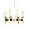 Люстра подвесная Delight Collection Alouette (Алоуетте) KM0936P-8 brass
