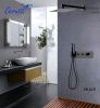 Душевая система Cerutti SPA CT10399 встраиваемая в стену цвет черный