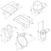 Набор аксессуаров для ванной Am.Pm Inspire V2.0 AK50D1206B