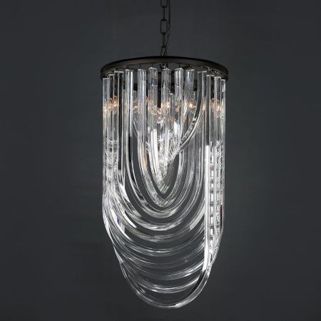 Светильник подвесной Delight Collection Murano Glass (Мурано Гласс) KR0116P-3 black